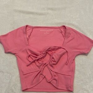 Pink crop top, Aeropostale